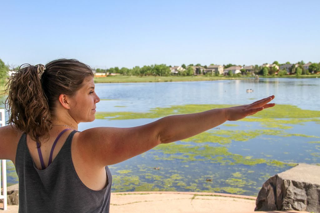 Yoga for Derby Instructor Artie Choke-her